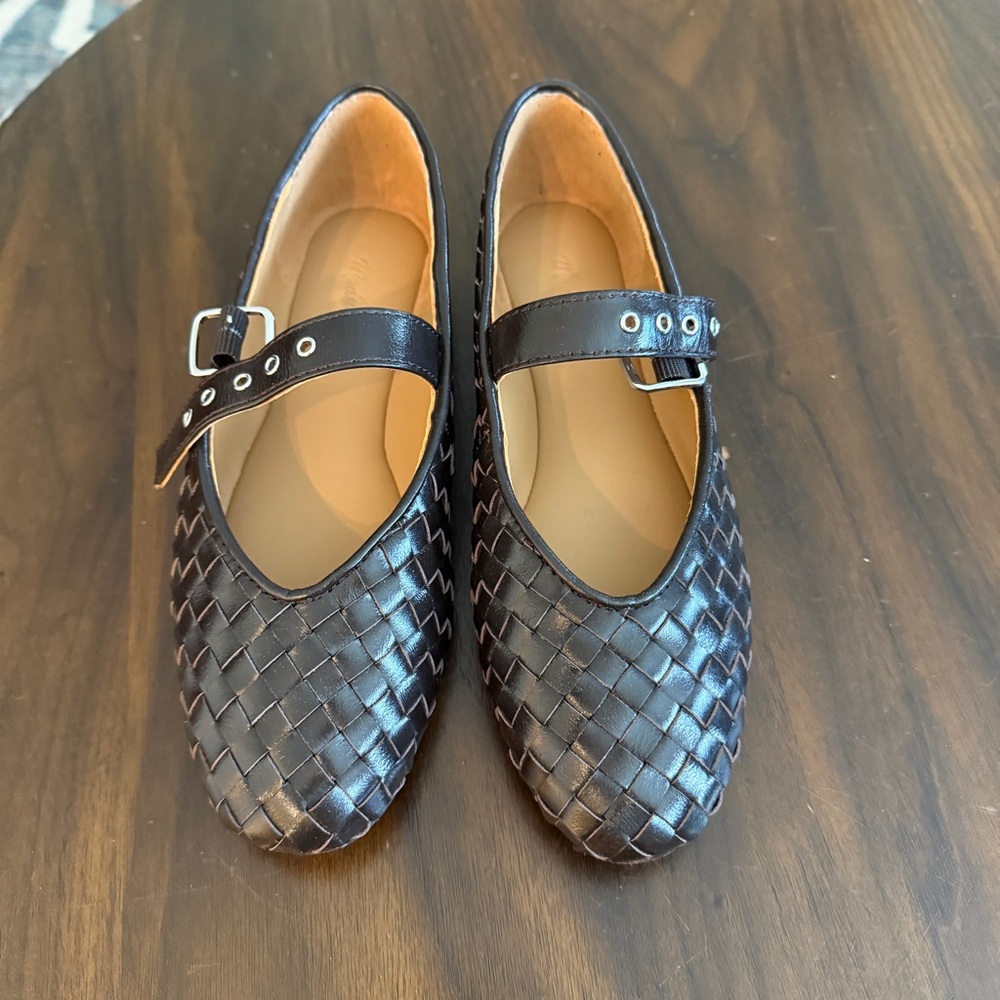 Madewell Black Woven Flats